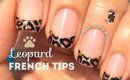 Leopard French Tip Nail Wraps by The Crafty Ninja