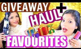 Giveaway HAUL Favorites Review | SuperPrincessjo