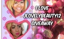 I love JlovelyBeauty12 Giveaway!