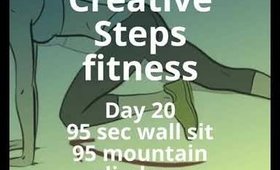 Day 20 -  30 day fitness challenge