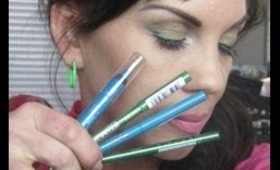Spring Makeup ...Blue & Green Eyes.. trend