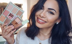 FIRST IMPRESSIONS & SPRING LOOK USING PIXI BEAUTY + DULCE CANDY & CHLOE MORELLO & WEYLIE HOANG