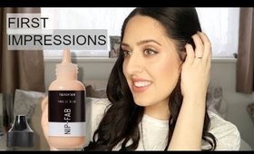 FIRST IMPRESSIONS | NEW Nip and Fab Foundation