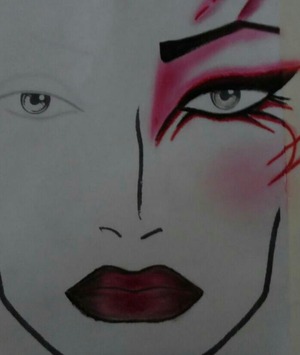 A look I sketched for an upcoming photoshoot  