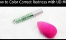 How to Use Urban Decay Naked Skin Color Correcting Fluid in Mint