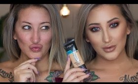 L'Oreal Pro Glow Foundation Demo & Review | COMBO SKIN