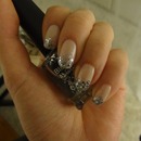 Cute sparkling nails