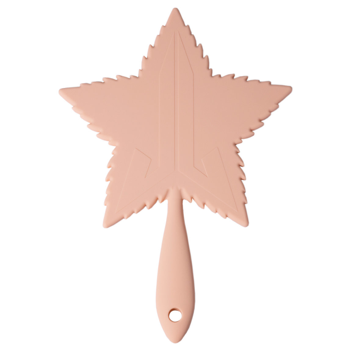 Jeffree Star Cosmetics Leaf Hand Mirror Nude alternative view 1 - product swatch.