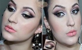 Maquiagem Cut Crease Só Com Produtos Nacionais!