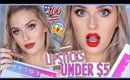 AFFORDABLE Lip Swatches & Review 😍💄 KissMe Liquid Lipstick Club by LiveGlam