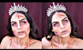 EASY Zombie Prom Queen Halloween Makeup