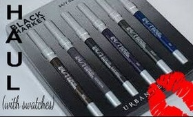 Urban Decay Black Market Eyeliners - Haul & Swatches