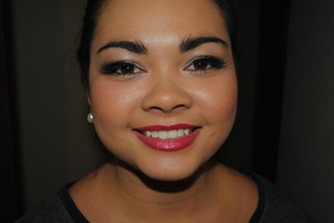 I did my friend, Maria's makeup before she went to the casino :)
I used all Chanel products.
