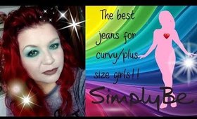Jeans for curvy/plus size girls - Simply Be Jeans