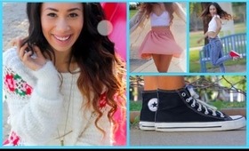 5 Back To School Fall Outfits ☀♡ For Warm Weather!