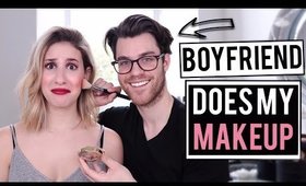 MY BOYFRIEND DOES MY MAKEUP 2016 | JamiePaigeBeauty