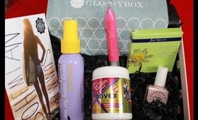 Glossybox August 2013 Unboxing!!