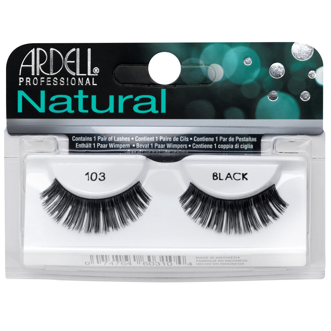 Ardell Natural Lashes 103 Black alternative view 1.