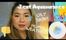Jcat Aquasurance Powder Foundation on oily skin and humid weather??