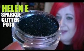 Helen E Sparkle Glitter Pots