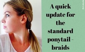 Easy Updated Ponytail