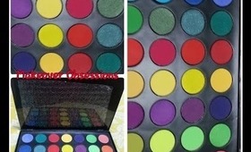 Review: 28 Neon Eyeshadow Palette (EBAY)