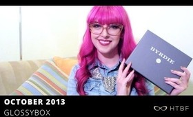 OCTOBER 2013 GLOSSYBOX