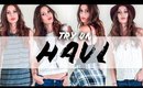 HAUL & TRY-ON! Starting to Shop for Fall!