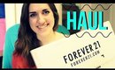 Forever 21 Unboxing Haul + Try-On!