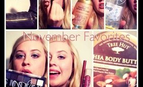 Monthly Favorites: November
