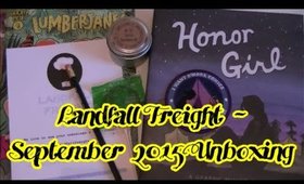 Landfall Freight September 2015 Unboxing