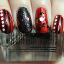 Red Fiend Nails