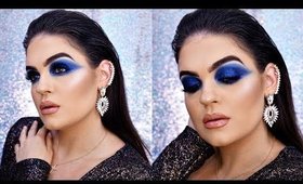 NYE Glitter Smokey Eye & Hair Tutorial