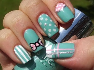 polka dots with bows