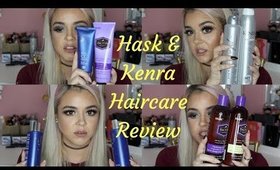 Hair Care Review featuring HASK And Kenra products | Beauty by Pinky