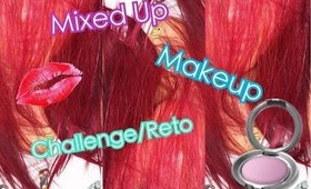 Mixed up makeup challenge