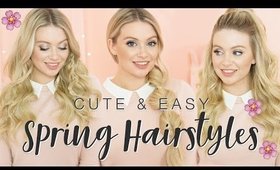 Quick And Easy Spring Hairstyles | Milk + Blush Hair Extensions