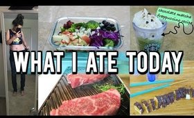What I Eat To Lose Weight! + Chocolate matcha Frappuccino recipe!