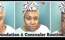 Foundation and Concealer Routine