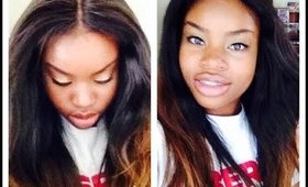 MY FIRST LACE CLOSURE!