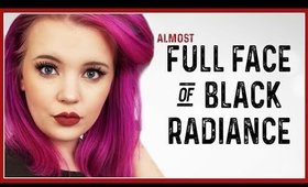 Pale Girl Uses Black Radiance (Full Face of BOMB Makeup)