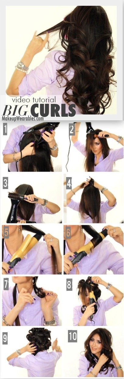 Bombshell Hair | Voluminous Long HairStyles | Tutorial Video | Tina -  MakeupWearables L.'s (makeupwearables) Photo | Beautylish