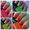 Swatches of the Sephora Paint Rio in Neon Collection