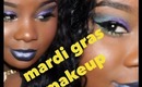 Mardi Gras Festive Makeup!  👌