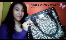 What's In My Purse w/ bloopers !