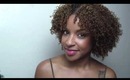 Finger styling and curl defining with Carol's Daughter Hair Milk Demo/Review