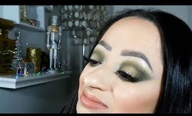 Olive Green  Makeup Tutorial