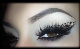 Easy Sexy Leopard "New Years Eve" Liner - Arabic Makeup Tutorial (trucco sexy Capodanno 2015)