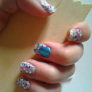 Jeweled nails
