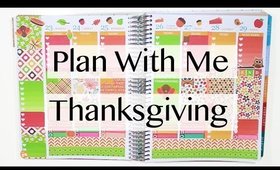 Thanksgiving Plan With Me